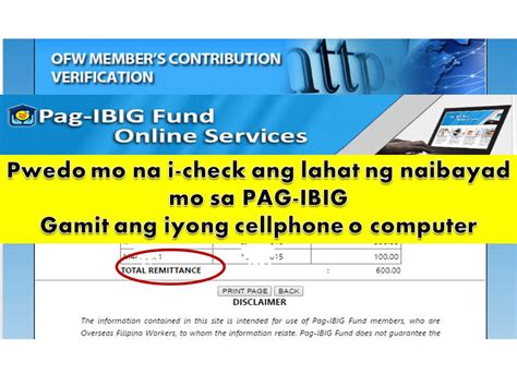 pag ibig online verification|How To Check Pag IBIG Contribution Online [2023] .